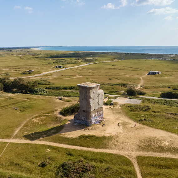 The remains of the Atlantic Wall in Plouharnel