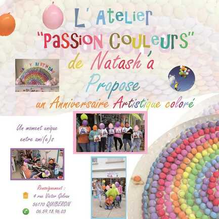 The Passion Colors Workshop Of Natash A Workshops And Art Galleries A Quiberon